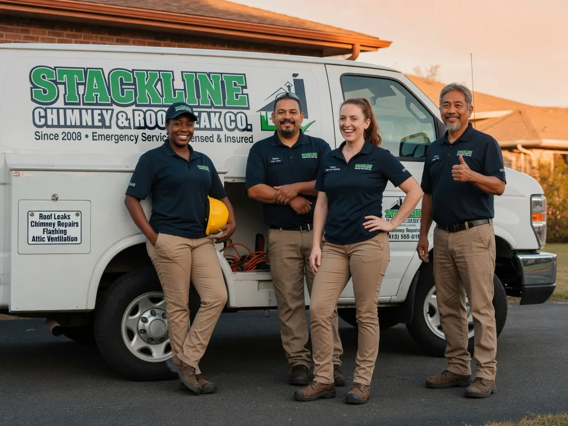 Chimney flashing repair company in Franklin, ID